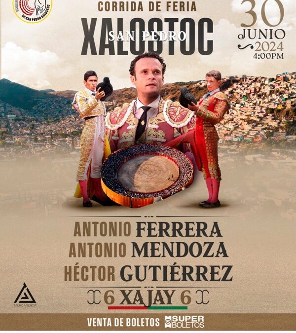 Cartel para San Pedro Xalostoc 2024