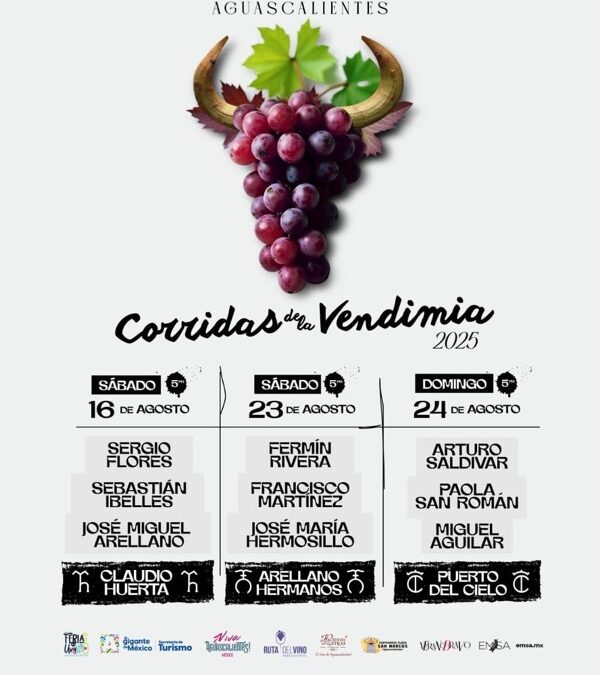 Corridas de La Vendimia en Aguascalientes