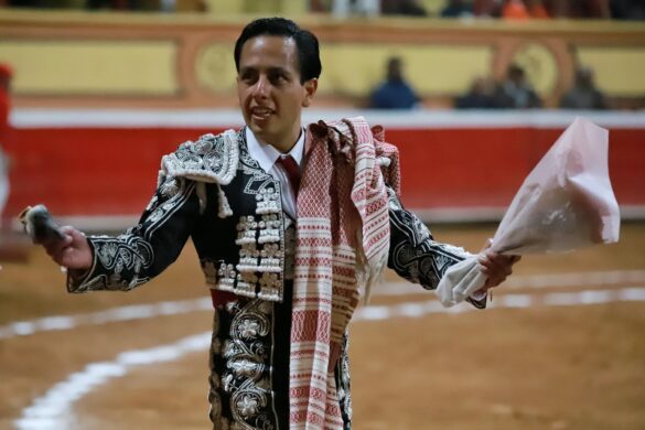 José de Alejandría durante la Corrida de la Prensa en Huamantla 2026